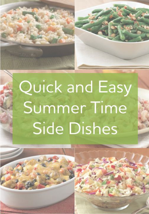 Easy Picnic Side Dishes
 Try these great new side dishes for your summer parties