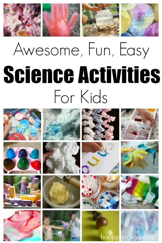 Easy Projects For Kids
 Science Activities for Kids Happy Hooligans