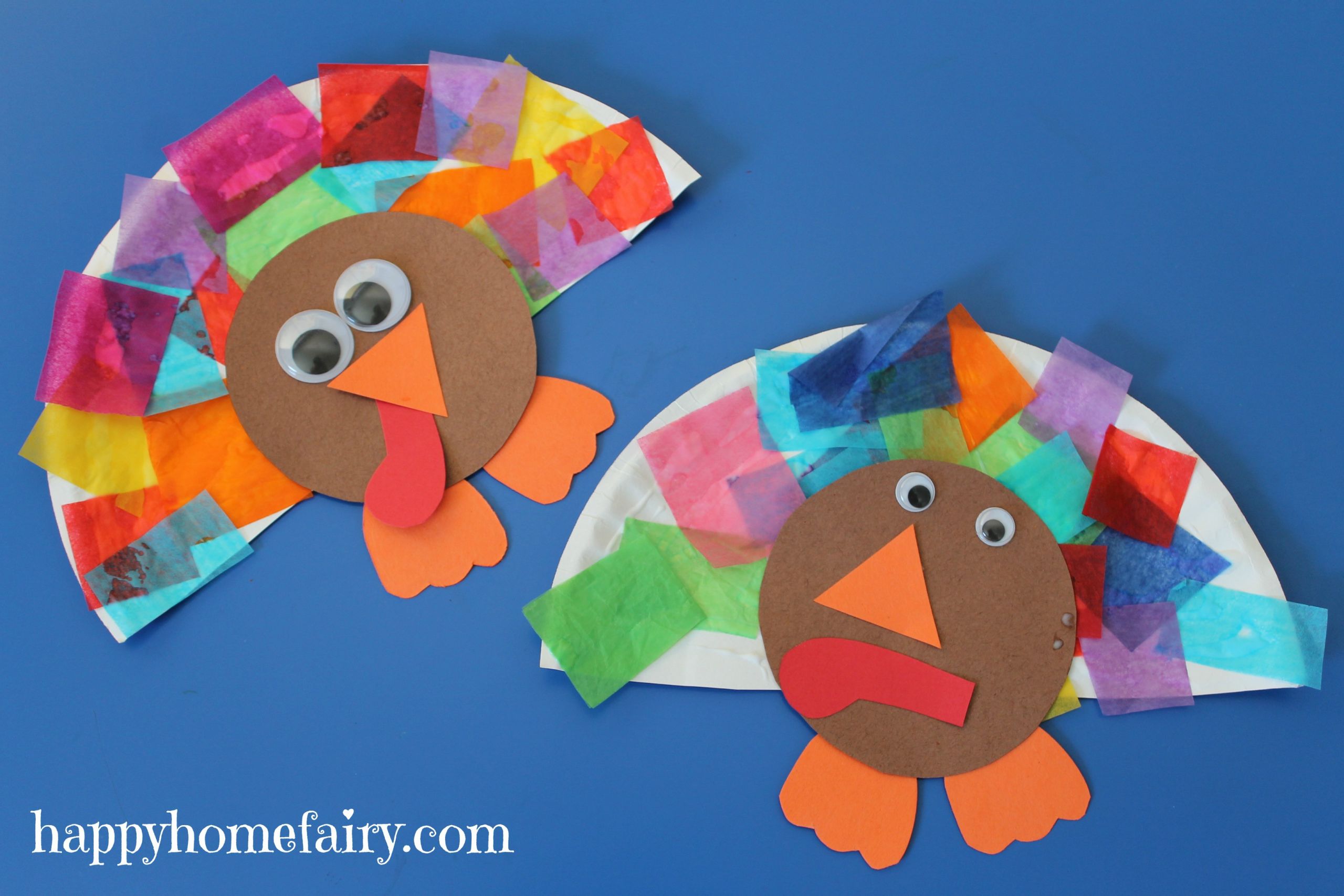 Easy Projects For Preschoolers
 Easy Turkey Craft Happy Home Fairy