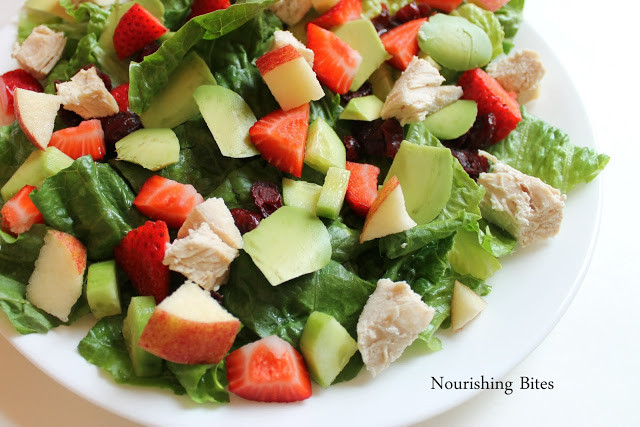 Easy Salads For Dinner
 Nourishing Bites Simple Main Dish Dinner Salads