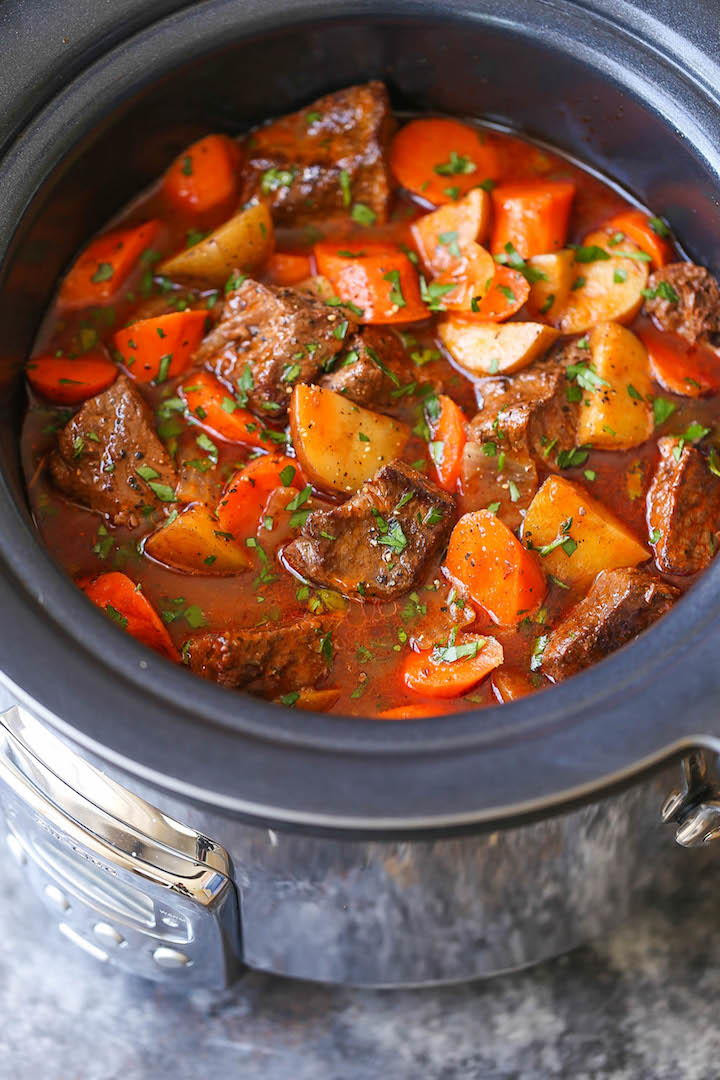 Easy Stew Meat Recipes
 Cozy Slow Cooker Beef Stew