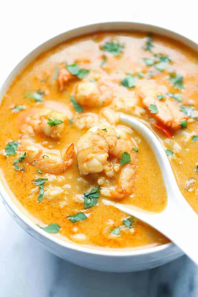 Easy Thai Shrimp Soup
 50 Best Low Carb Soup Recipes for 2018