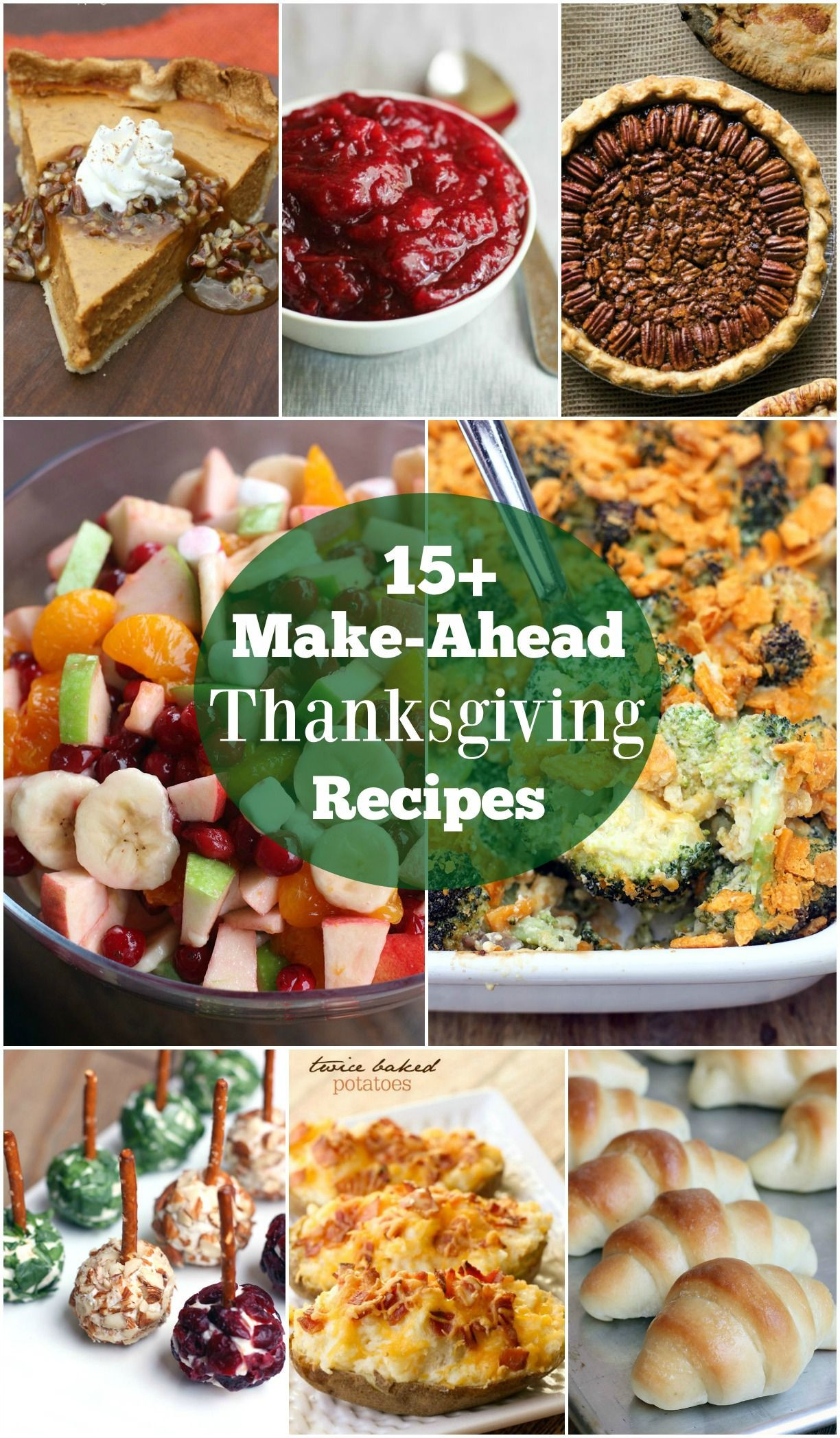 Easy Thanksgiving Side Dishes Make Ahead
 A round up of FAMILY FAVORITE easy make ahead Thanksgiving