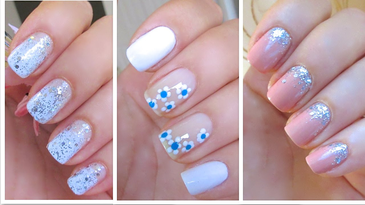Easy To Do Nail Art
 3 Cute and Easy Nail Art Designs for New Years
