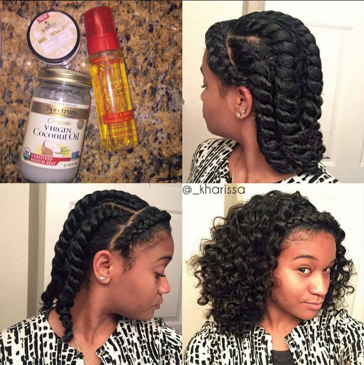Easy Twist Hairstyles For Natural Hair
 Wel e to Get Kinky Hair Pinterest