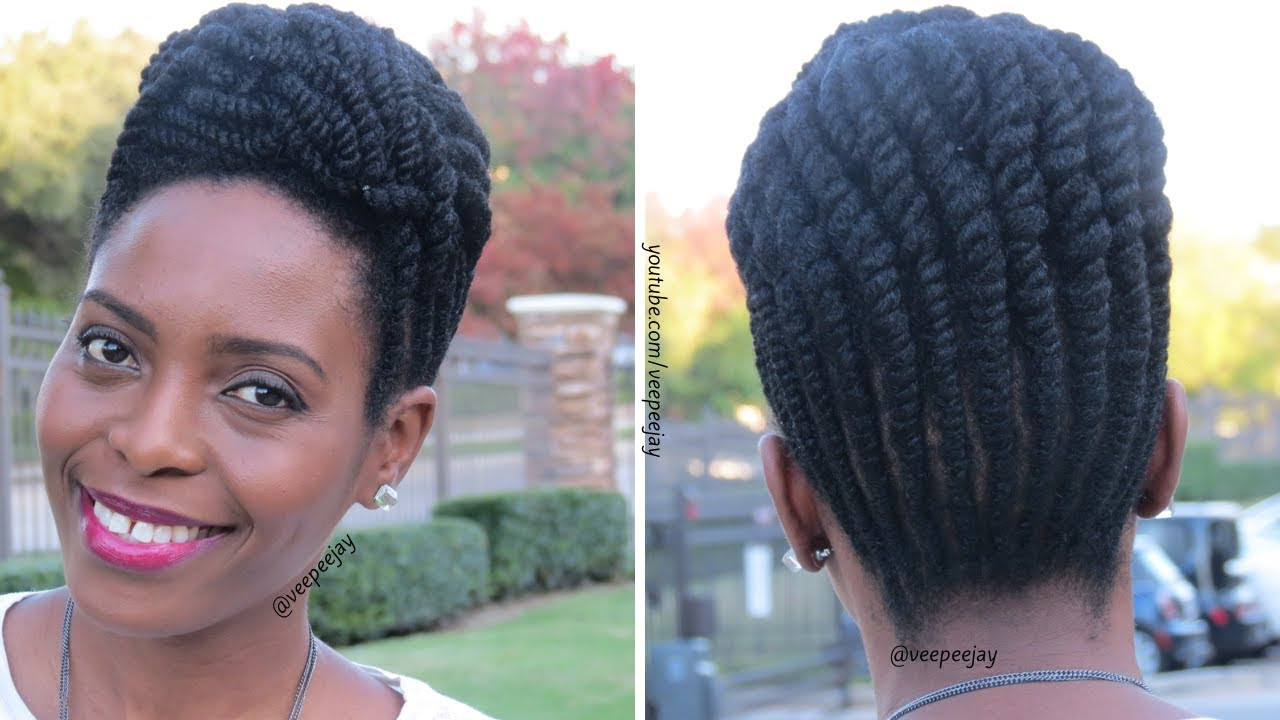 Easy Twist Hairstyles For Natural Hair
 Natural Hair Protective Style