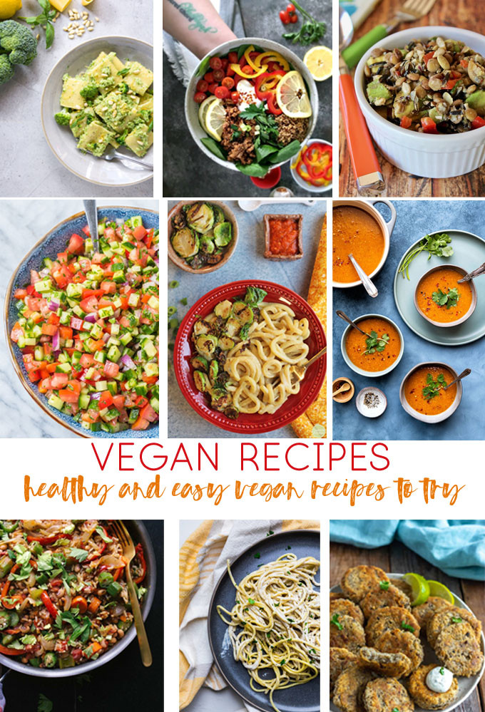 Easy Vegan Main Dishes
 Vegan Recipes Easy and Delicious Vegan Main Dishes from