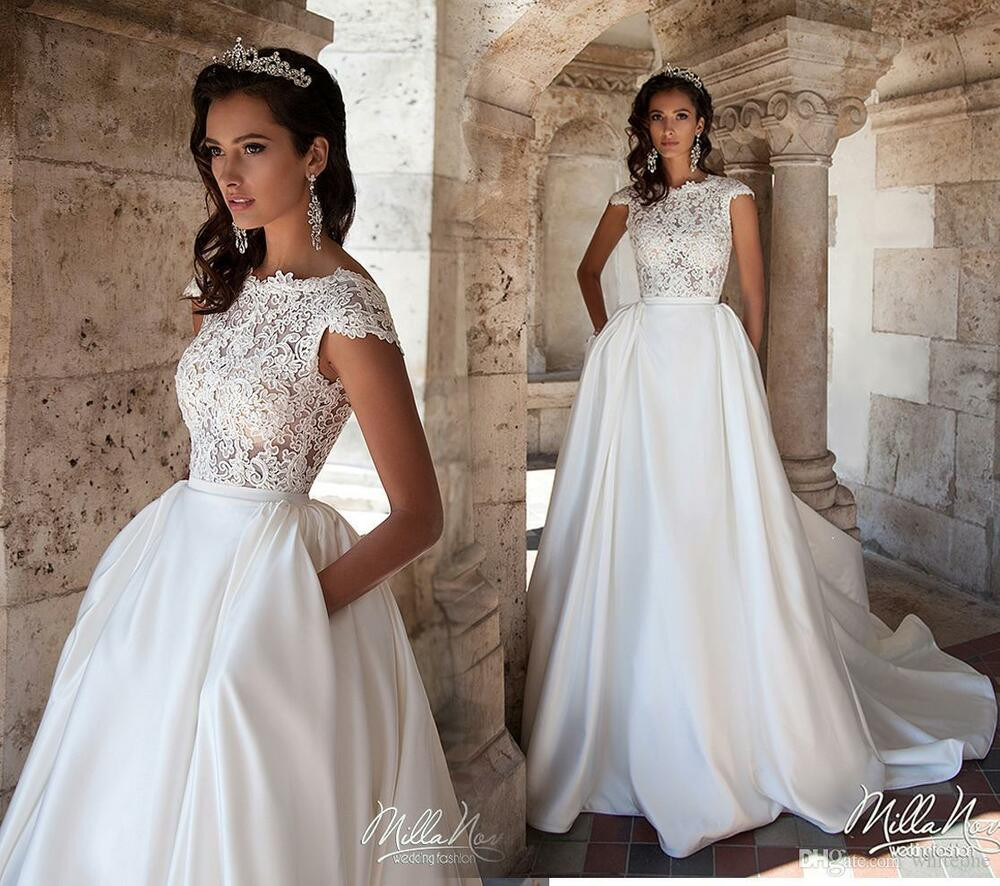 Ebay Wedding Dress
 New White ivory Wedding dress Bridal Gown custom size 6 8