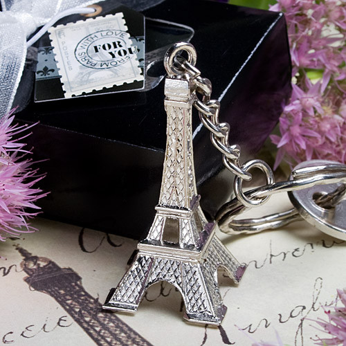 Eiffel Tower Wedding Favors
 120 Eiffel Tower Key Chain Wedding Favors