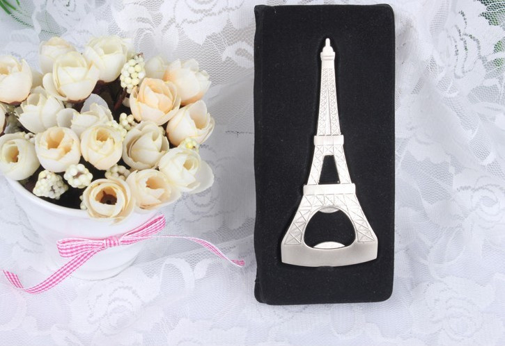 Eiffel Tower Wedding Favors
 Eiffel Tower bottle opener Paris themed wedding favors