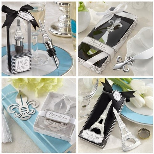 Eiffel Tower Wedding Favors
 Paris Wedding Favors The Eiffel Tower & Fleur de Lis Get