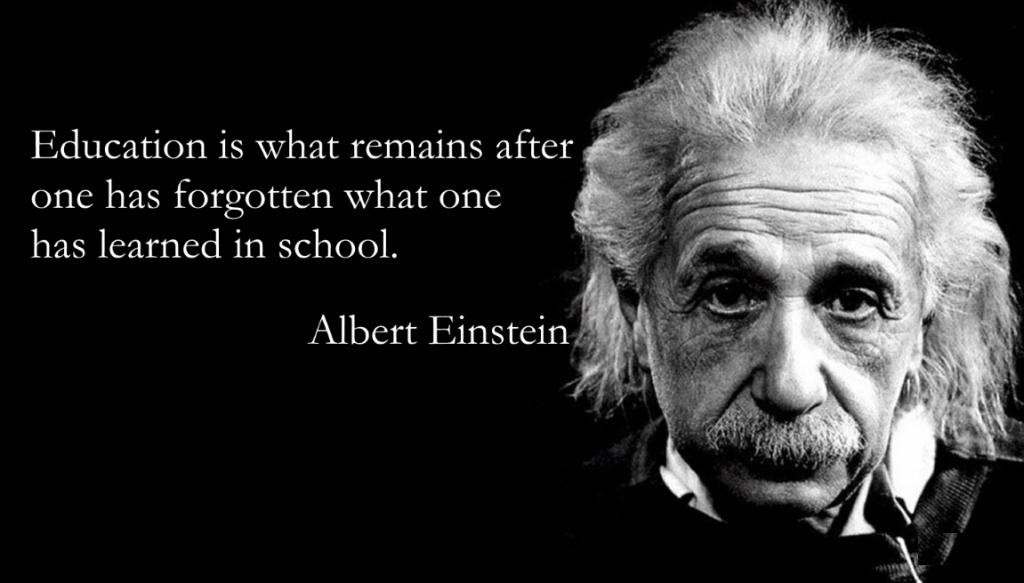 Einstein Quotes On Education
 Albert Einstein Education Quotes Learning QuotesGram
