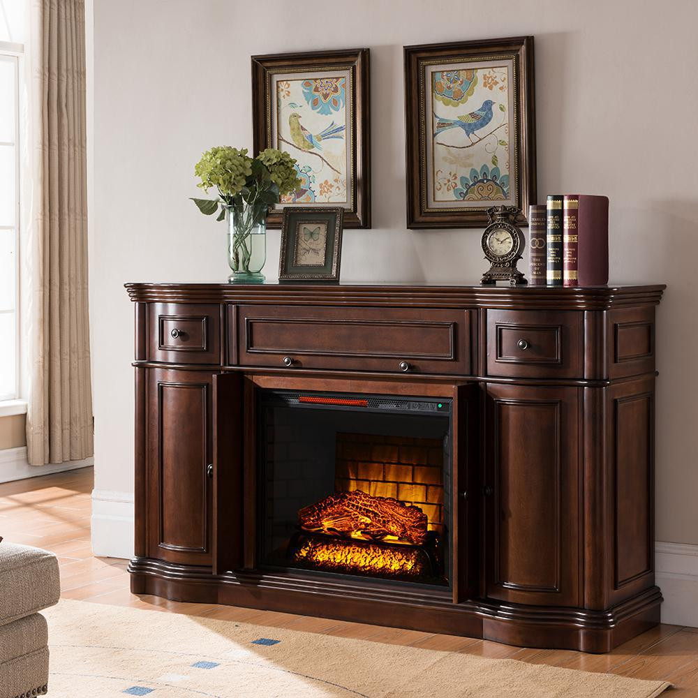 Electric Fireplace Console
 Bold Flame Vanderbilt 68 in Media Console Electric
