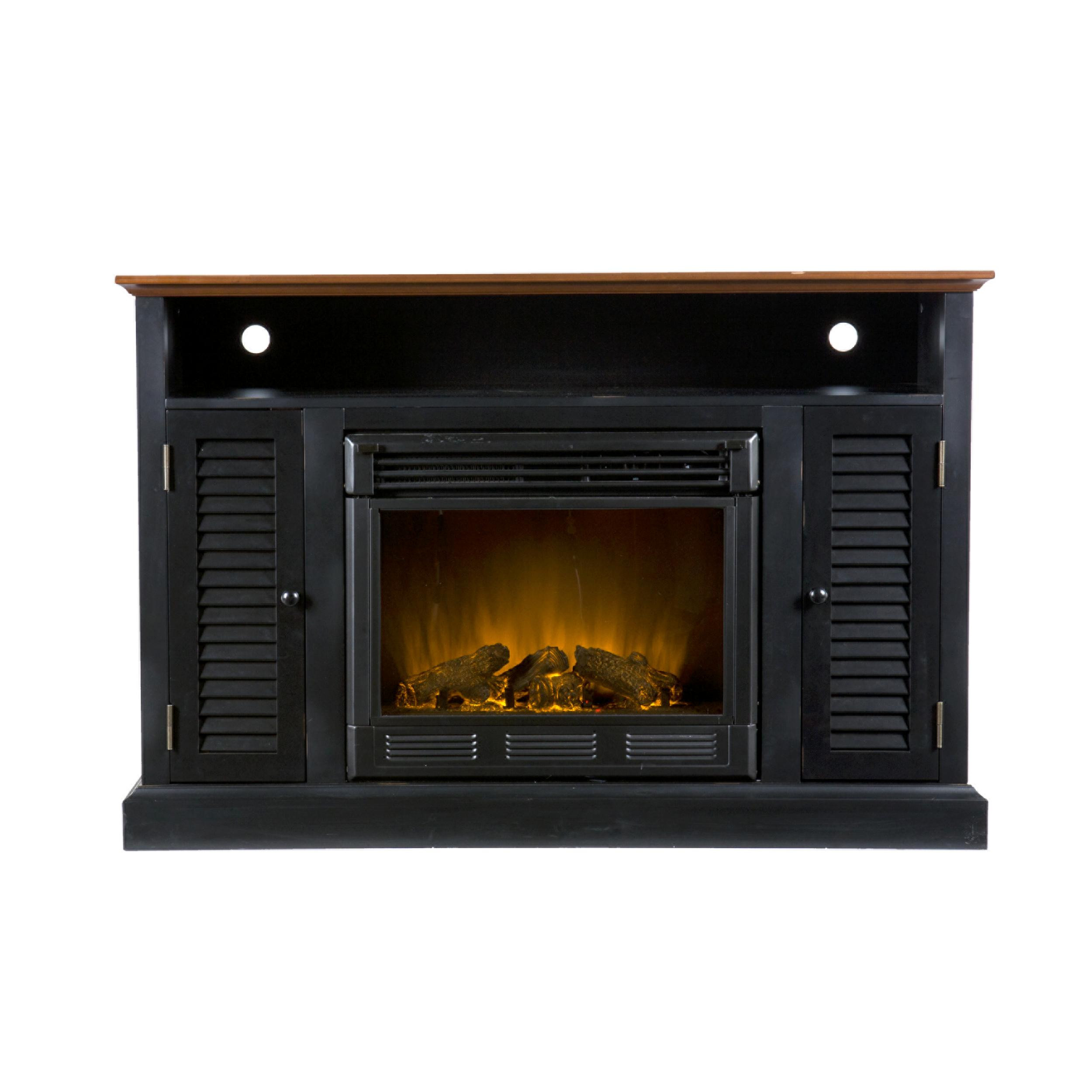 Electric Fireplace Console
 Amazon SEI Antebellum Media Console with Electric