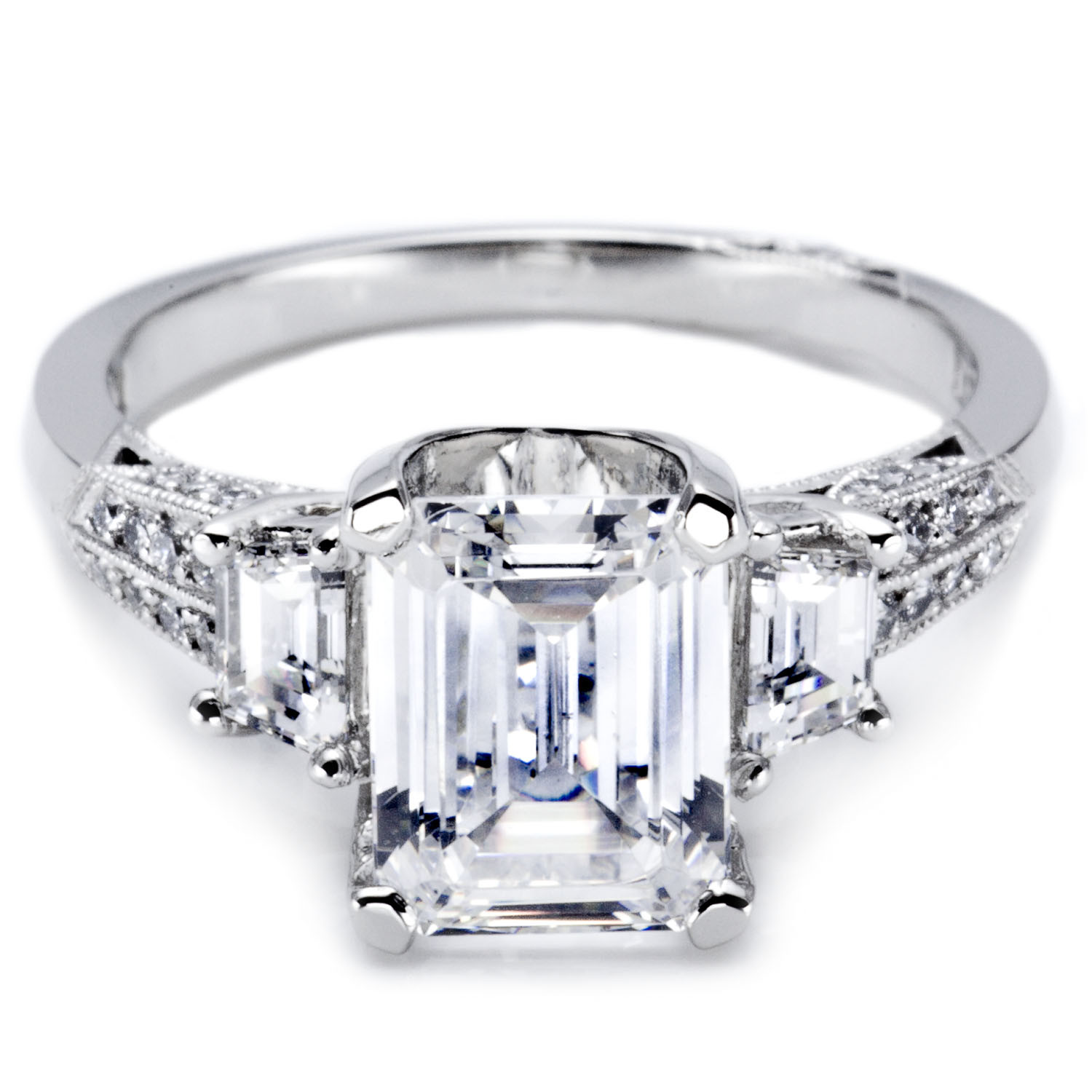Emerald Cut Wedding Rings
 Gorgeous Tacori Emerald Engagement Rings Have your Dream