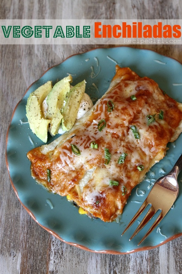 Enchilada Recipes Vegetarian
 Ve able Enchiladas