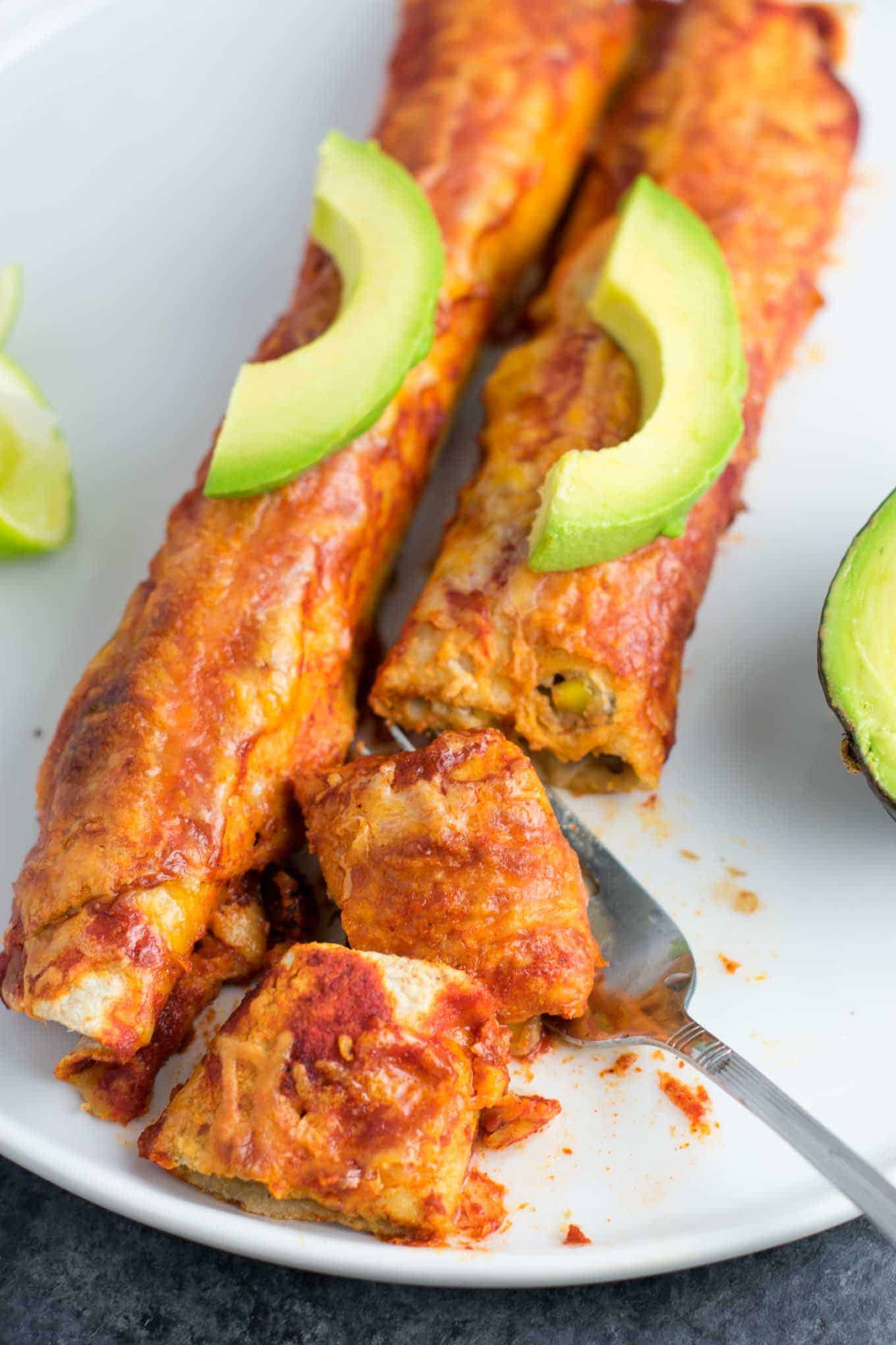 Enchilada Recipes Vegetarian
 Best Ever Ve arian Enchiladas Recipe Build Your Bite
