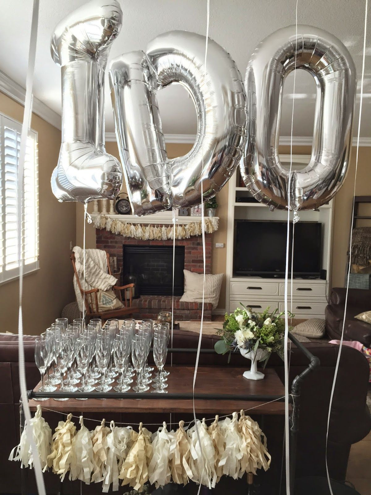 Engagement Party Decoration Ideas Pinterest
 Gold silver and white engagement party