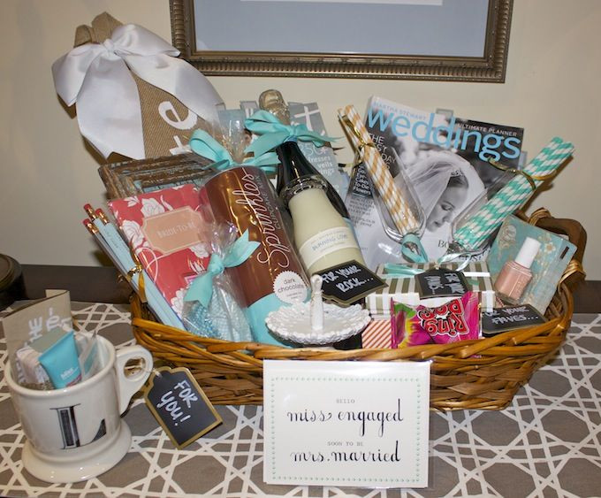 Engagement Party Gift Basket Ideas
 How To Engagement Gift Basket Hosting & Toasting