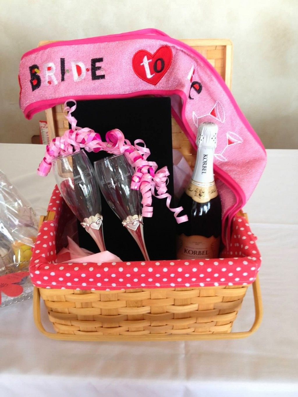 Engagement Party Gift Basket Ideas
 pinterest wedding shower t basket ideas