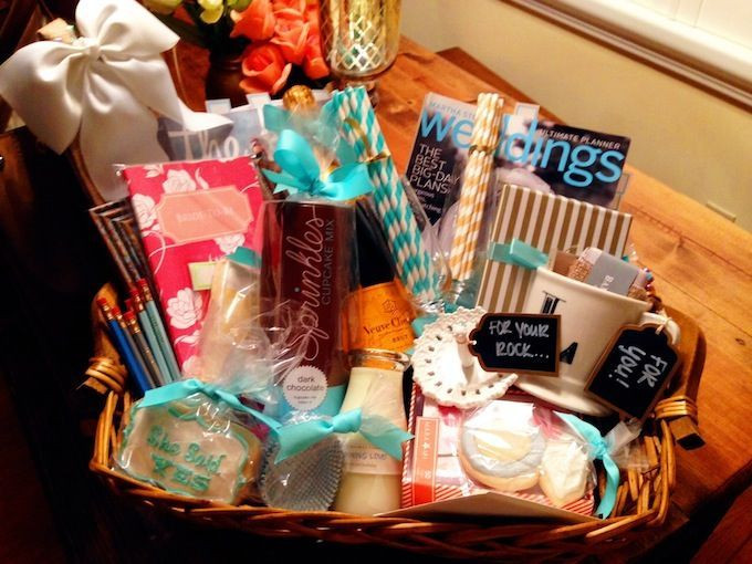 Engagement Party Gift Basket Ideas
 How To Engagement Gift Basket