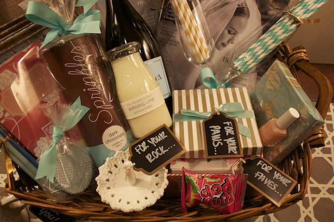Engagement Party Gift Basket Ideas
 How To Engagement Gift Basket