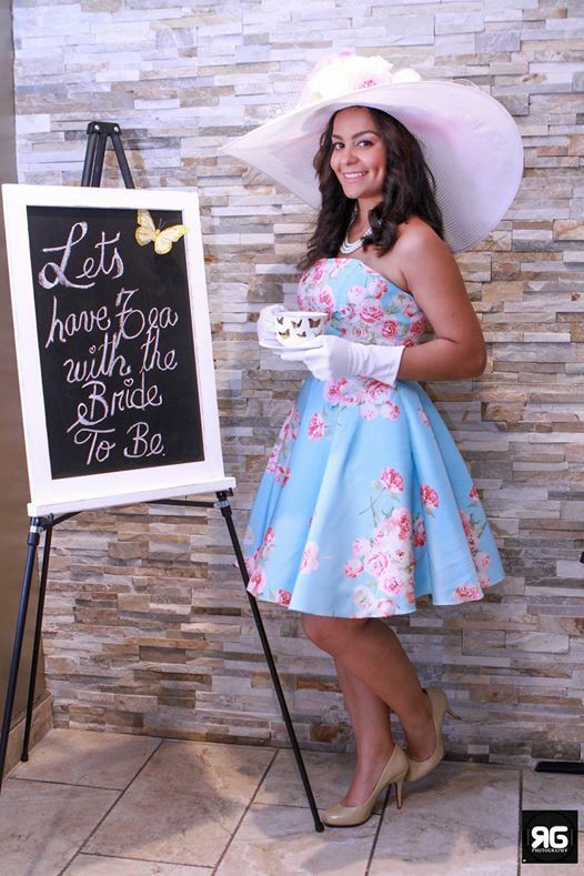 Engagement Party Ideas For Women
 Tea party Bridal shower The bride to be outfit Tea party