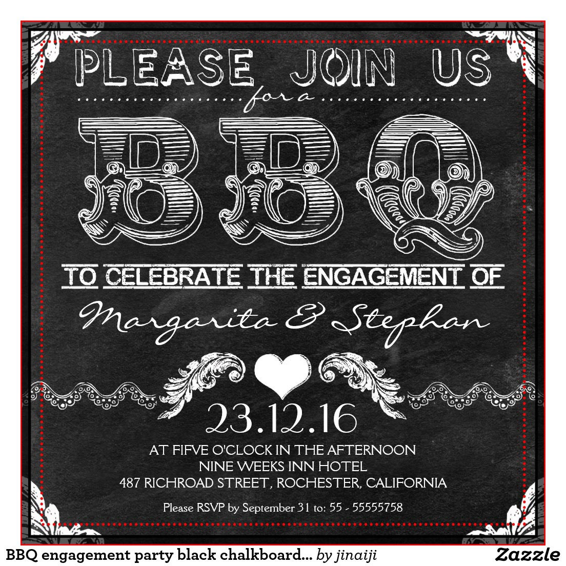 Engagement Party Invitations Ideas
 I Do BBQ Engagement Party Invitations