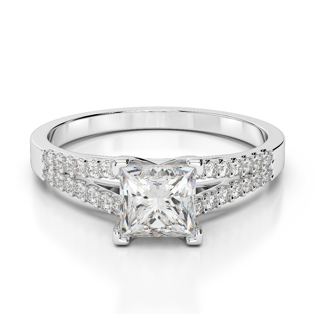 Engagement Ring Princess Cut
 2 00 CARAT PRINCESS CUT D VS2 DIAMOND SOLITAIRE ENGAGEMENT