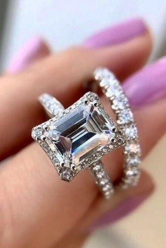 Engagement Rings That Aren T Diamonds
 42 Eye Catching Emerald Cut Engagement Rings