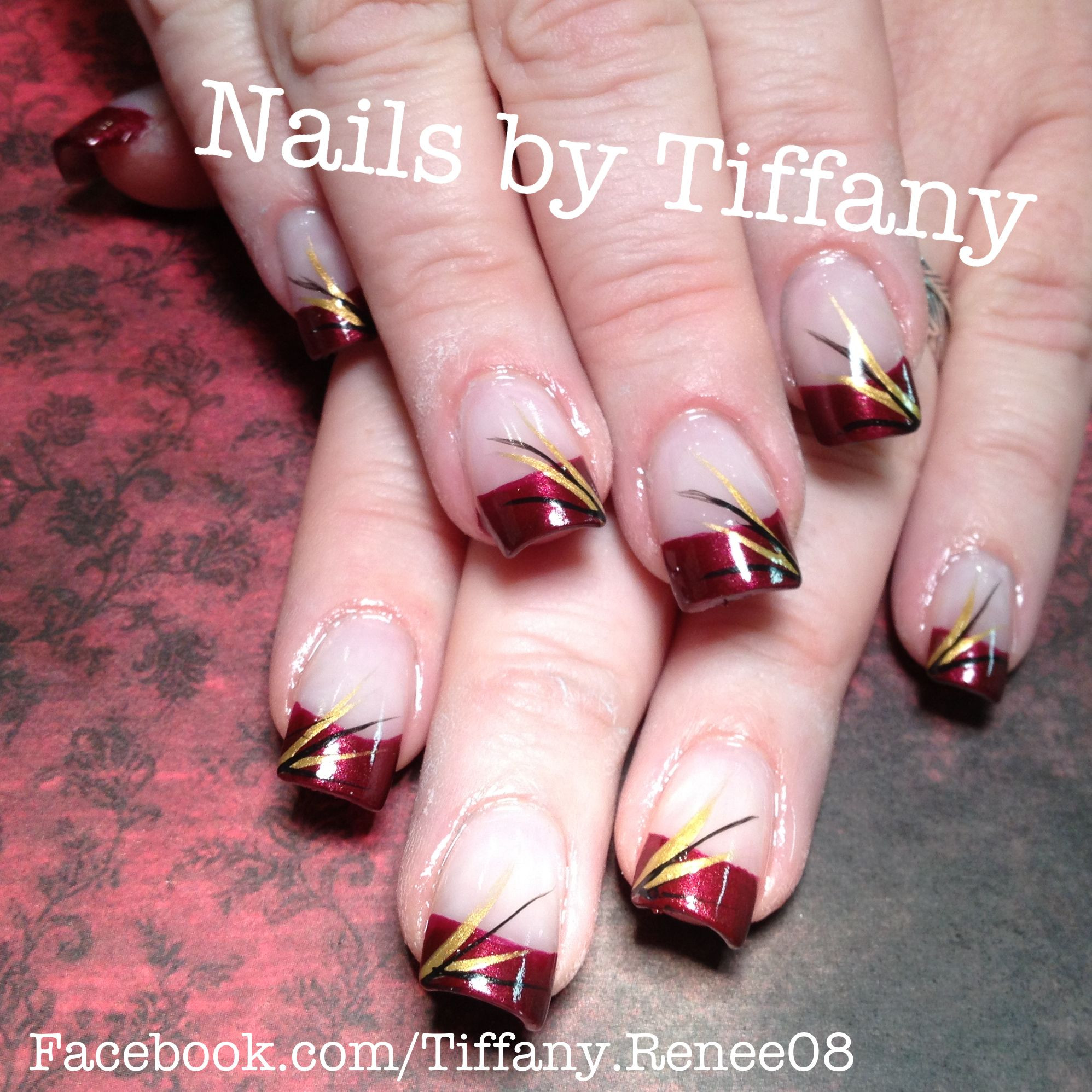 Fall Nail Designs Acrylic Nails
 Fall nail design nails ★ Nails ★