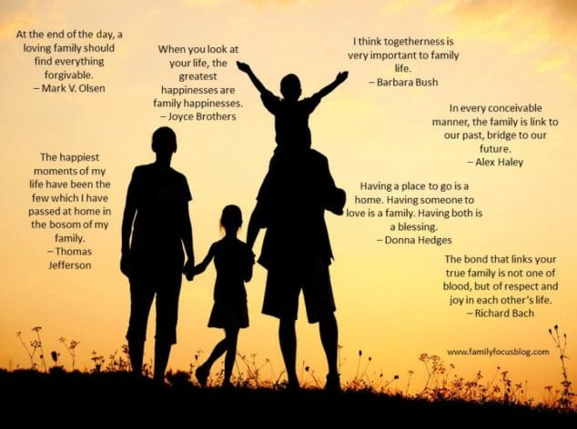 Family Bonding Quotes
 10 Best Inspirational Family Quotes