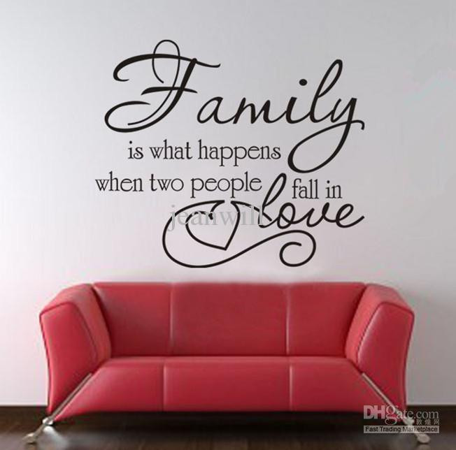 Family Quotes Wall Art
 Family Wall Quotes Amp Love QuotesGram