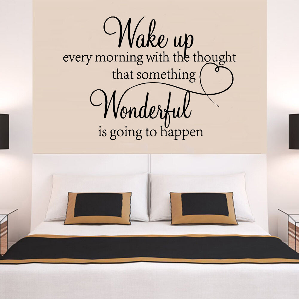 Family Quotes Wall Art
 heart family Wonderful bedroom Quote Wall Stickers Art