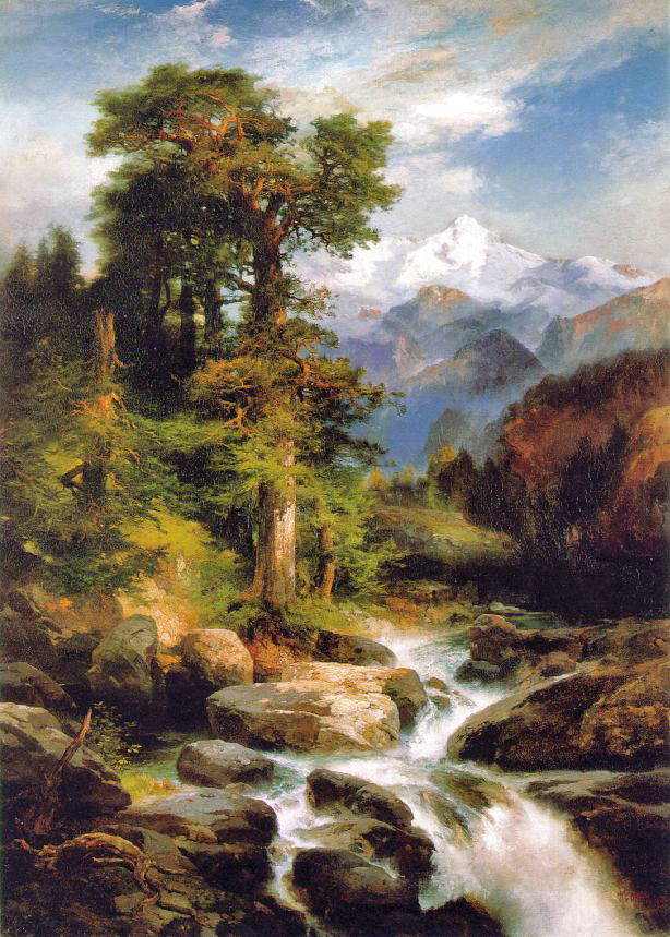 Famous Landscape Paintings
 19th century American Paintings Thomas Moran ctd