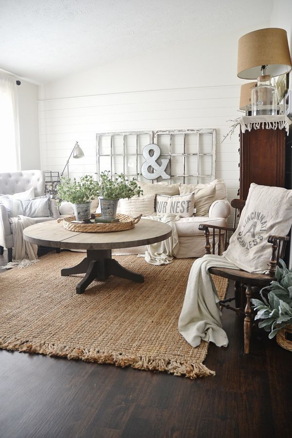 Farmhouse Living Room Rug
 Jute Rug Review – An honest Review After Three Years