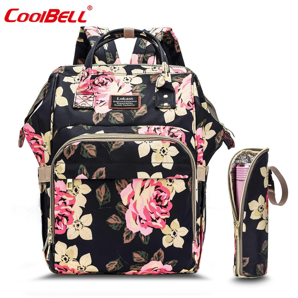 Fashion Baby Bags
 Fashion Baby Diaper Bag Backpack Floral Waterproof Multi