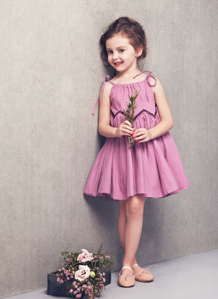 Fashion For Kids Girls
 Nellystella Love Mimi Dress Smoky Grape PRE ORDER