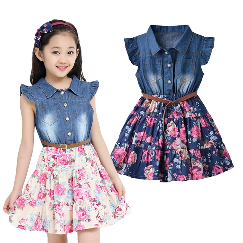 Fashion For Kids Girls
 Aliexpress Buy Summer Dresses For Girls Cotton