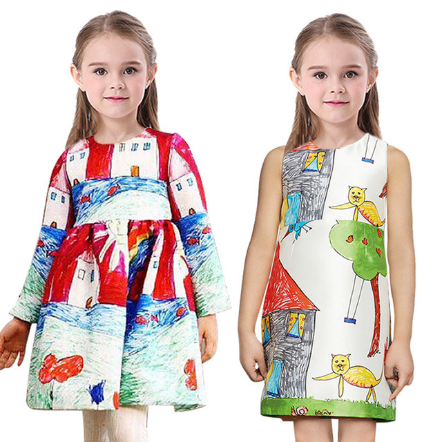 Fashion Nova For Kids
 European design baby girls dress toddler girl clothing