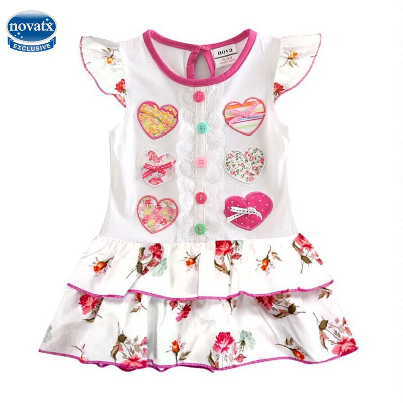 Fashion Nova For Kids
 H7032 baby girl clothes girls dress girl summer party