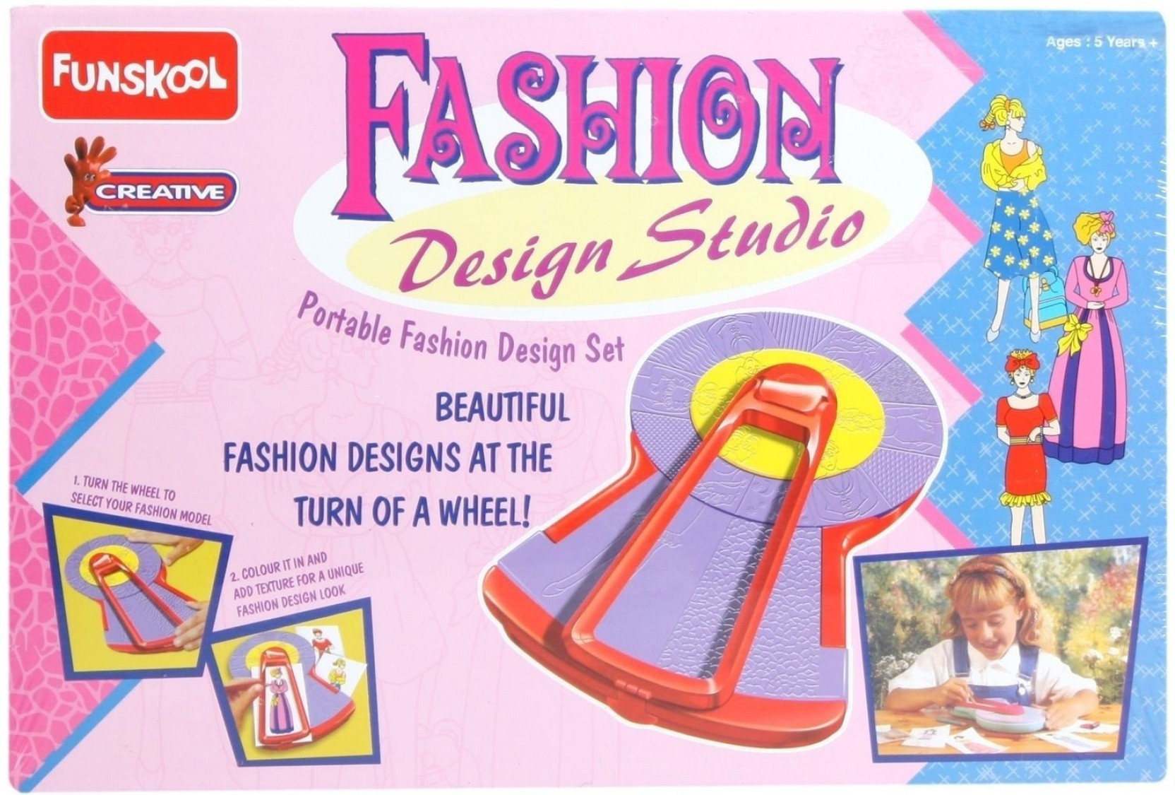 Fashion Studio For Kids
 Funskool Fashion Design Studio Fashion Design Studio