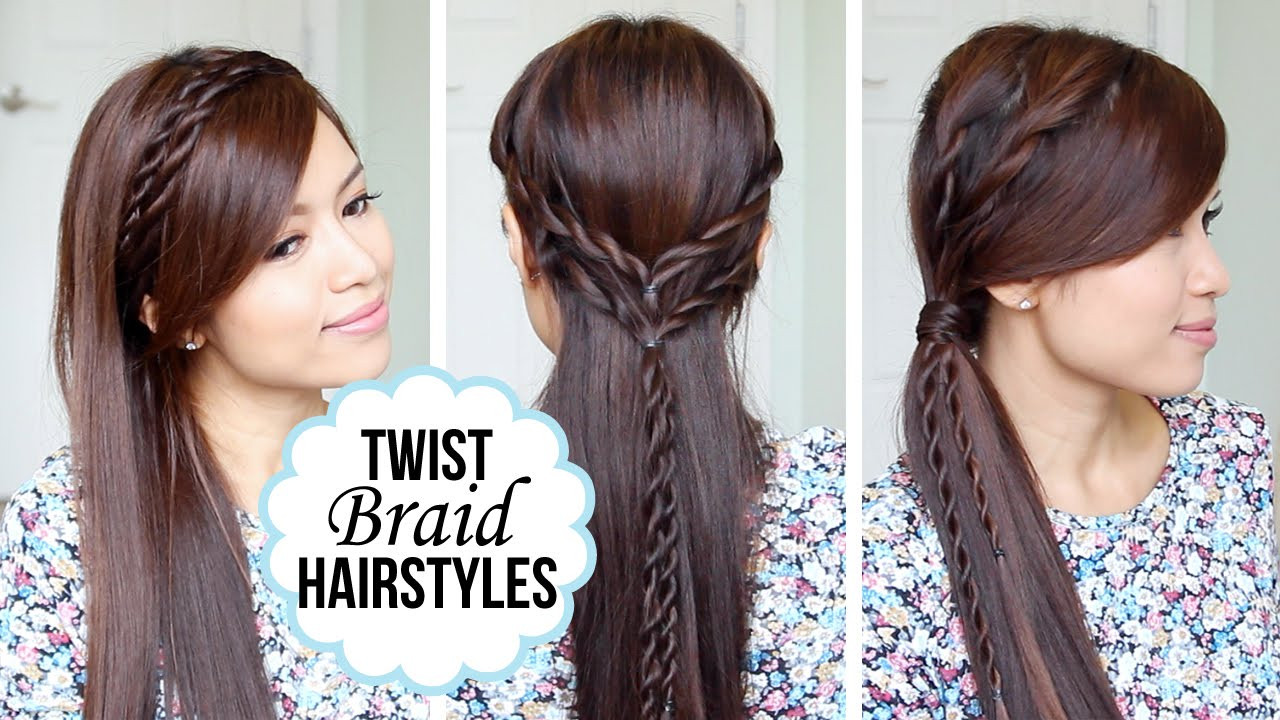 Fast And Easy Hairstyles
 Quick and Easy Hairstyles with a Twist