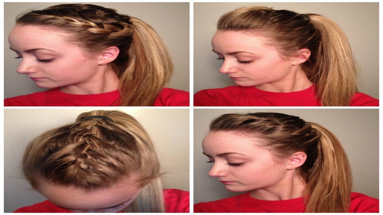 Fast And Easy Hairstyles
 4 Quick Easy CUTE Sporty Hairstyles ♡