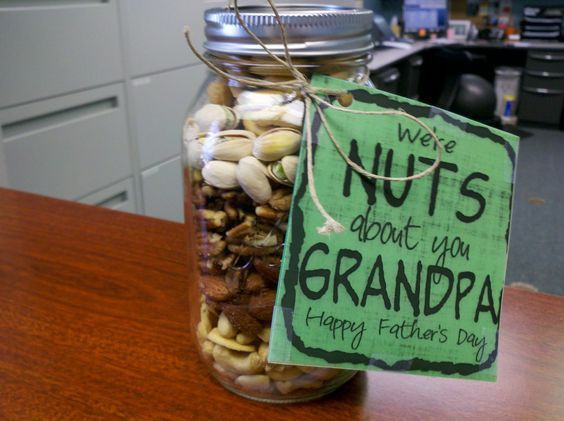 Father Day Gift Ideas For Grandpa
 Nuts About Grandpa