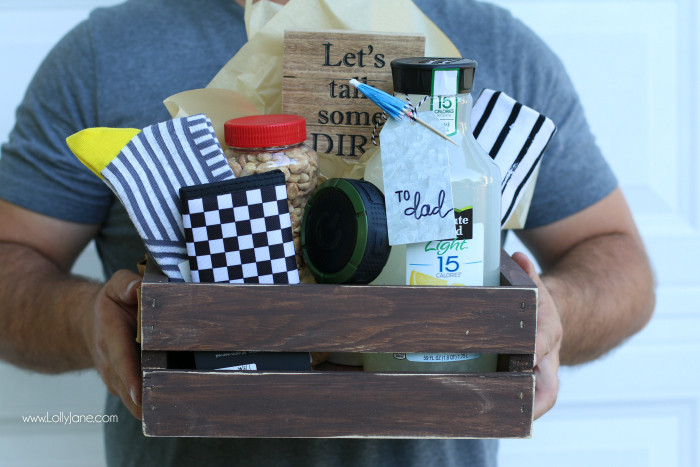 Father'S Day Gift Basket Ideas
 diy Father s Day t basket