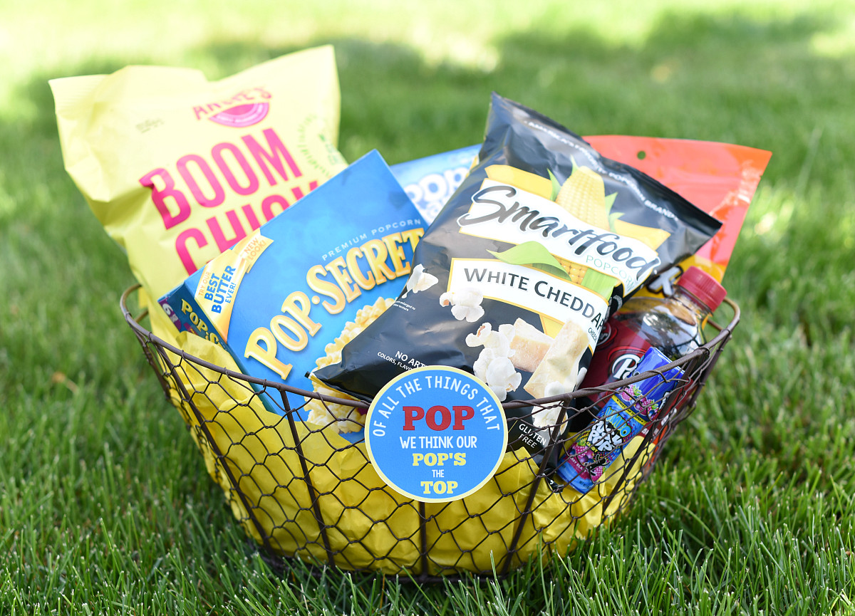 Father'S Day Gift Basket Ideas
 DIY Father s Day Basket Ideas Pop Themed – Fun Squared