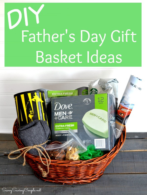 Father'S Day Gift Basket Ideas
 DIY Father s Day Gift Basket with Dove Men Care ⋆ Savvy