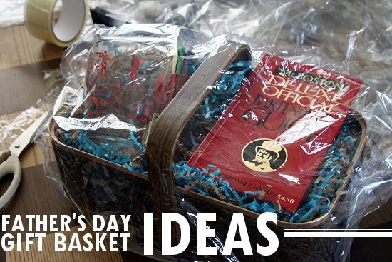 Father'S Day Gift Basket Ideas
 Gifts for Guys Thrifty Vintage Father s Day Gift Basket Ideas