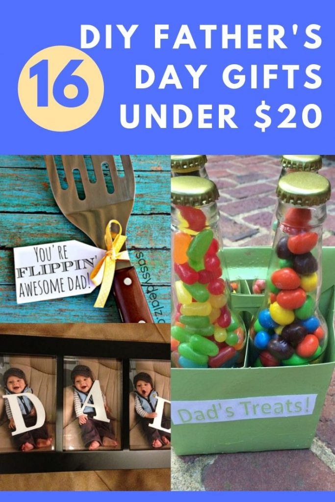 Father'S Day Gift Ideas Pinterest
 16 DIY Father s Day Gifts Under $20 Kids Can Help Too
